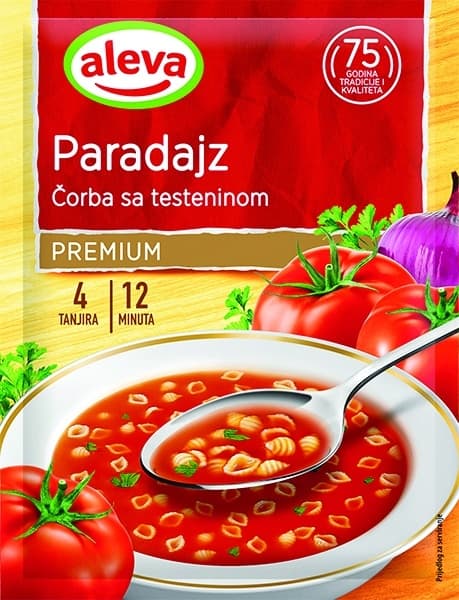 Čorba ALEVA paradajz domaća 80g-slika