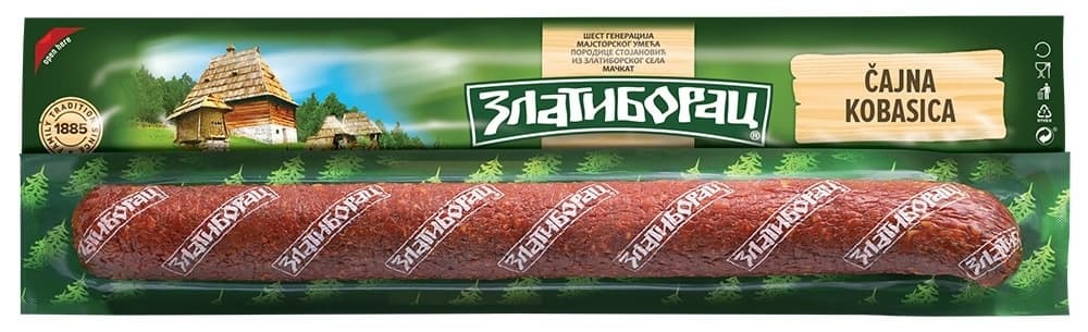 Cajna kobasica Zlatiborac vakum 290g-slika
