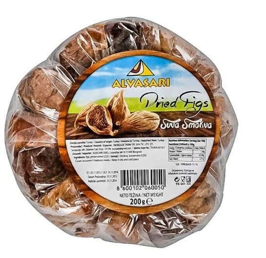 Suva smokva Alvasari 200 gr-slika