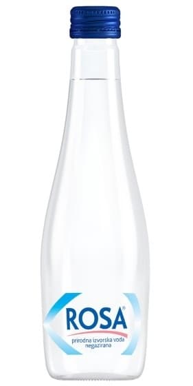 Negazirana voda ROSA staklo 330ml-slika