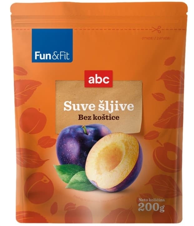 Suva Sljiva bez kostica ABC 200g-slika