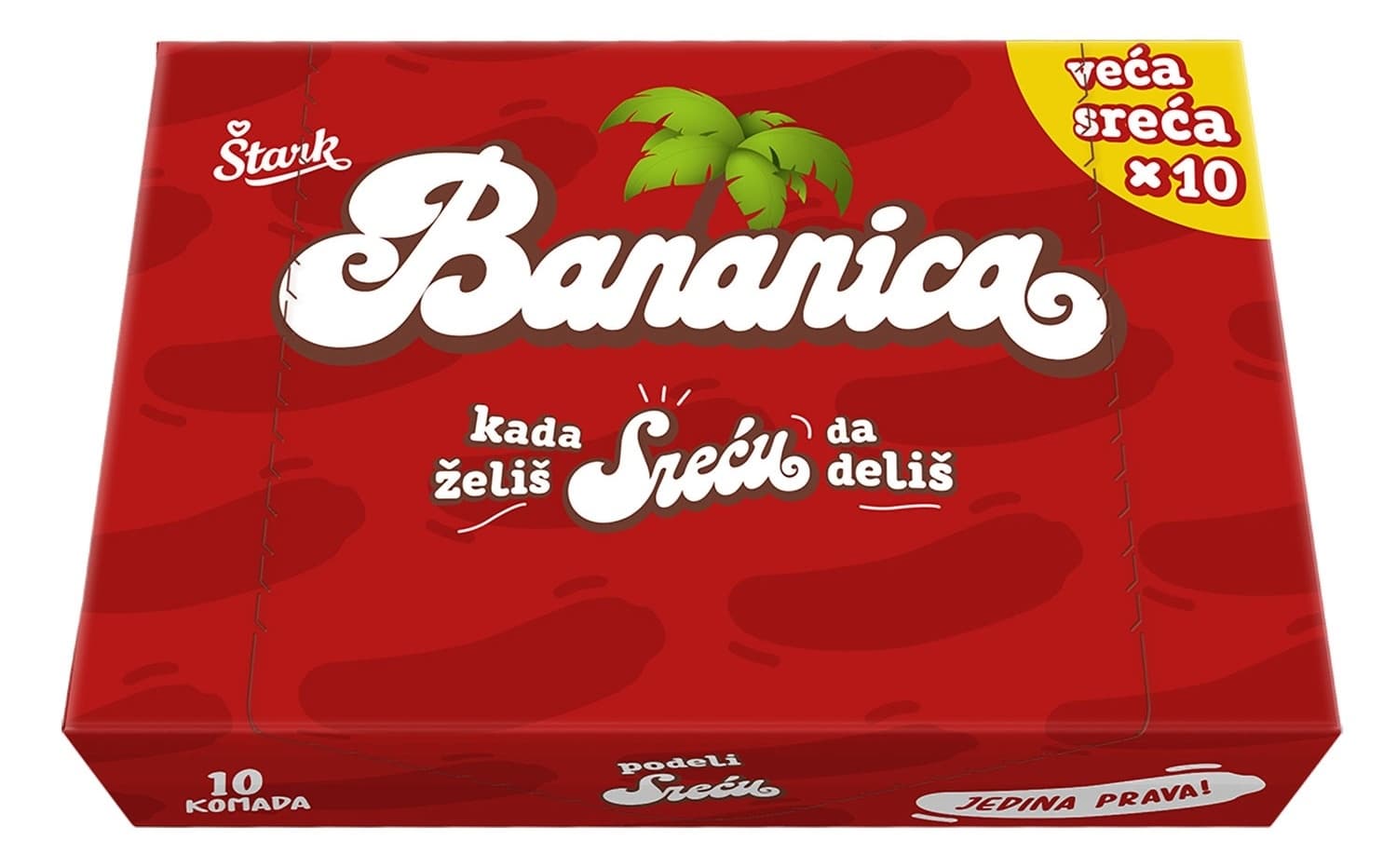 Čokoladica ŠTARK Bananica 250g-slika