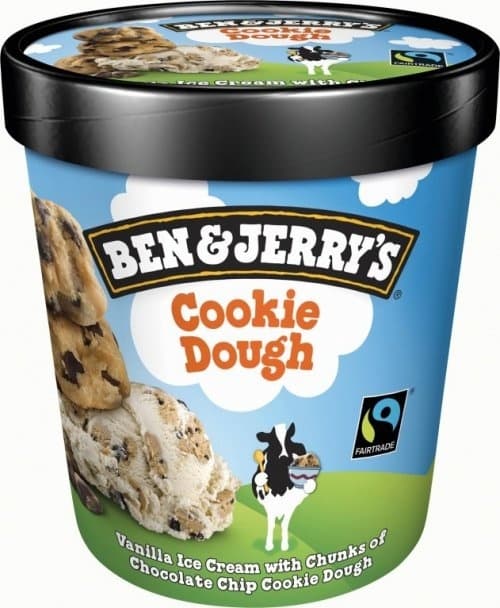 Sladoled cookie dough B&J 465ml-slika
