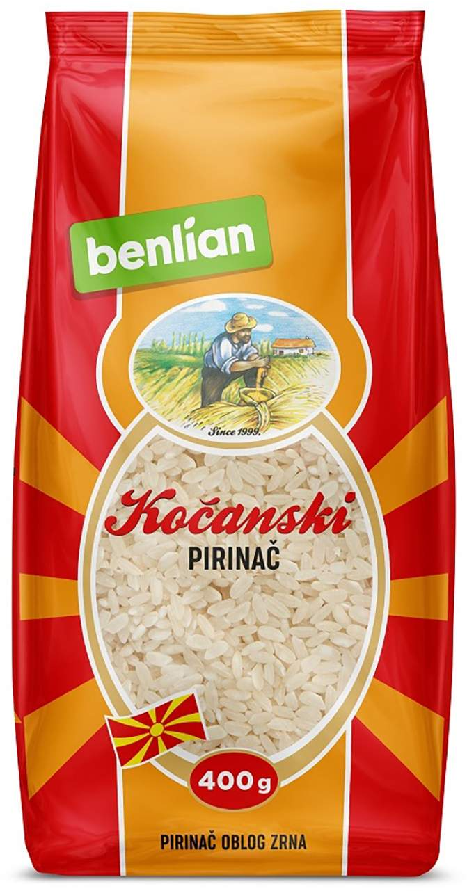 Pirinac Kocanski Benlian food 400g-slika
