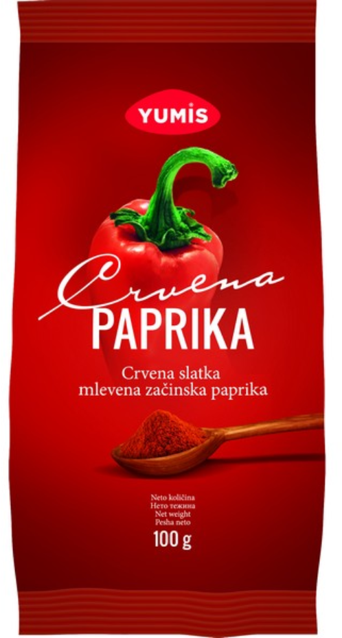 PAPRIKA SLATKA 100G YUMIS-slika