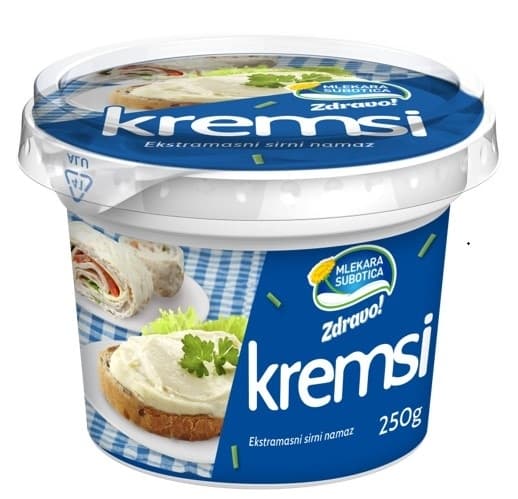 Kremsi sirni namaz 250g Subotica-slika