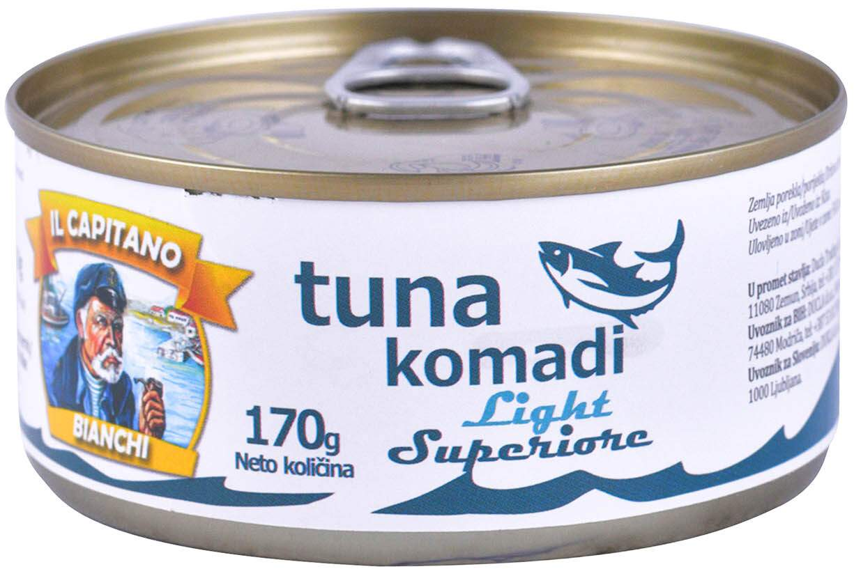 Tunjevina komad light Il Capitano 170g-slika
