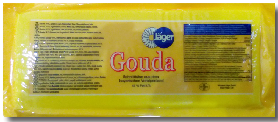 JAGER gauda 45%mm 1kg-slika