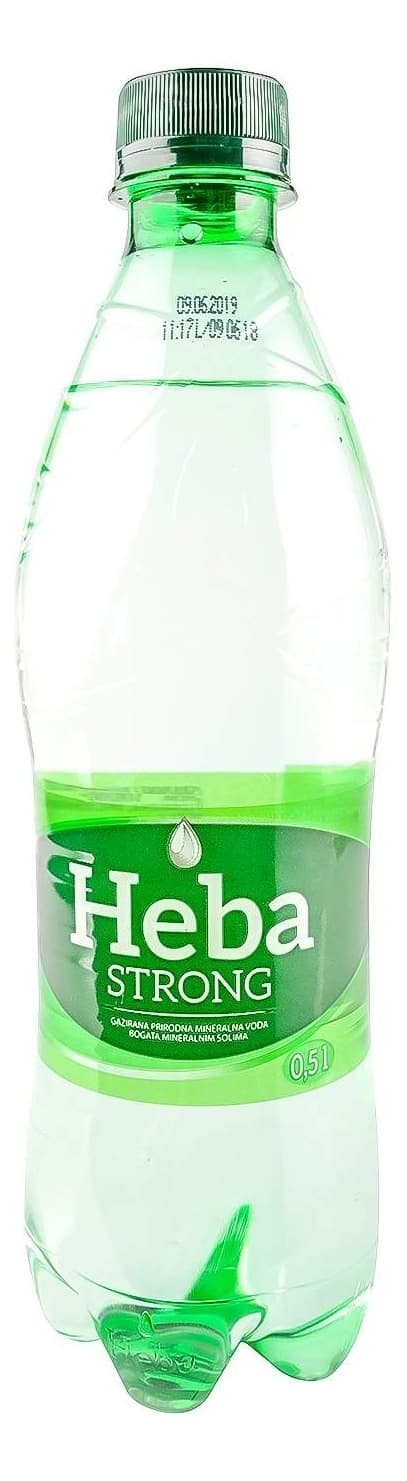 Gazirana voda HEBA strong 500ml-slika
