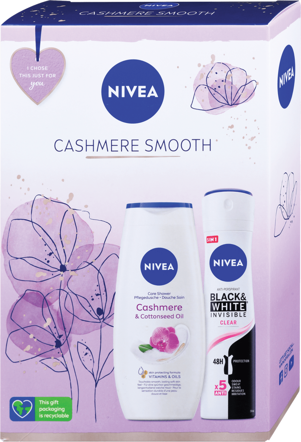 NIVEA SET CASHMERE SMOOTH XMAS-slika