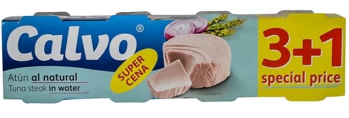 TUNA U SOPSTVENOM SOKU 4X80G CALVO-slika