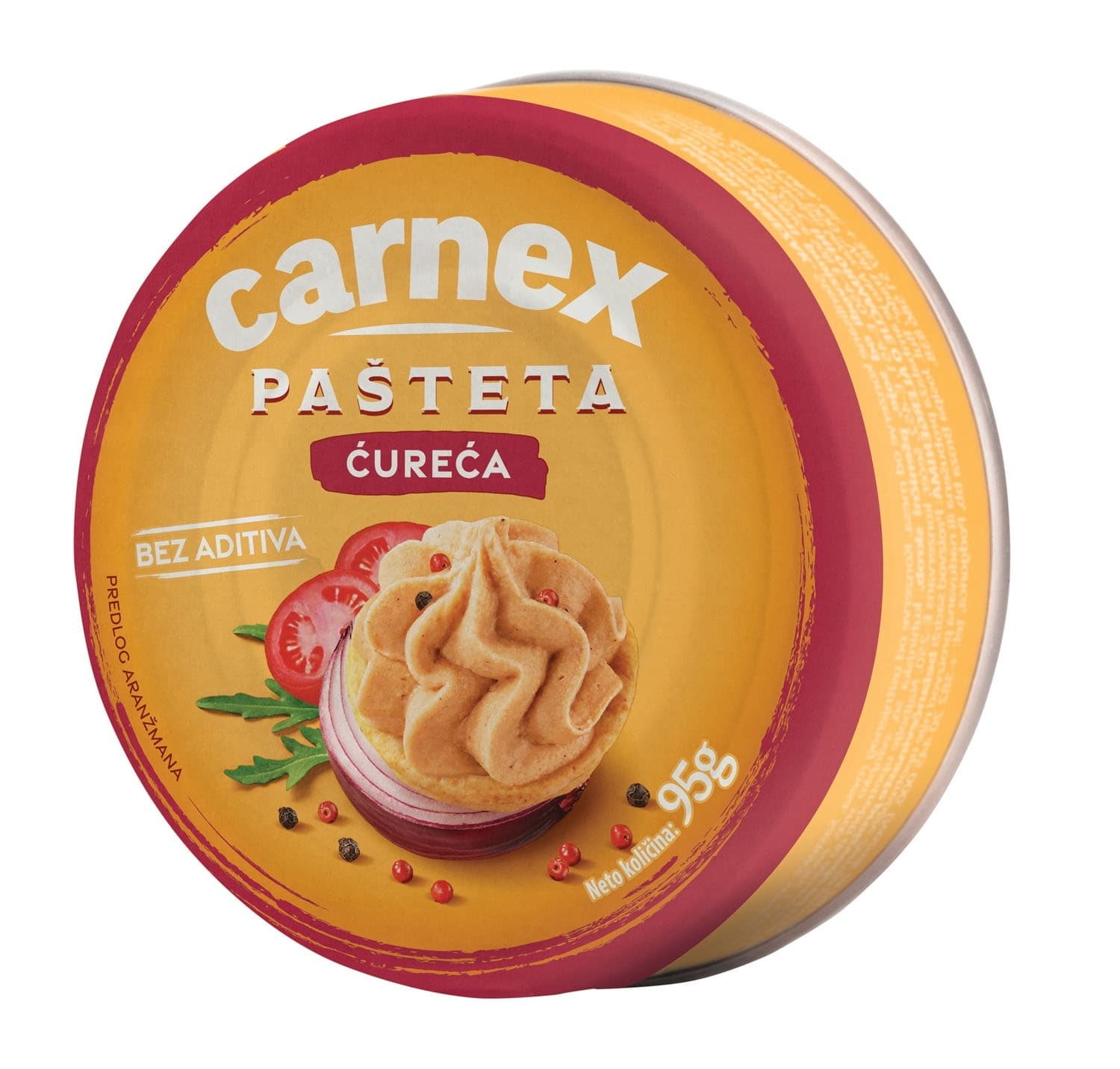Pasteta cureca Carnex 95g-slika