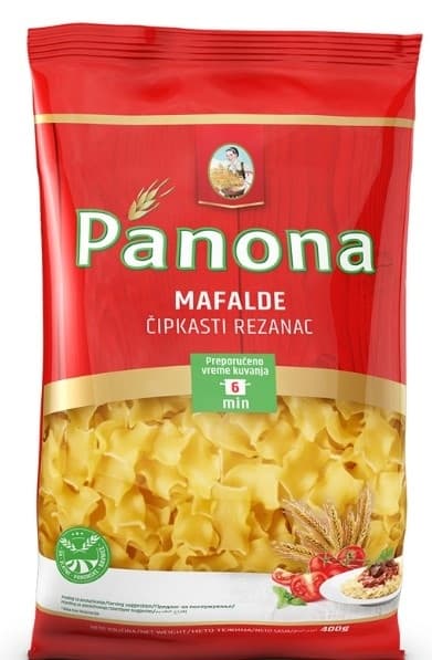 Testenina cipkasti rezanac Panona 400g-slika