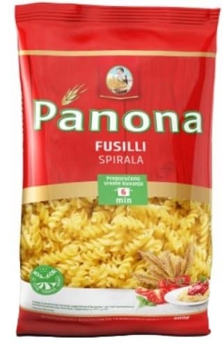 Testenina spirala Panona 400g-slika