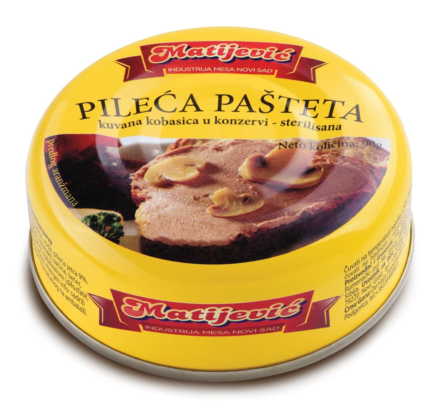 MATIJEVIĆ Pipina pašteta 90g-slika