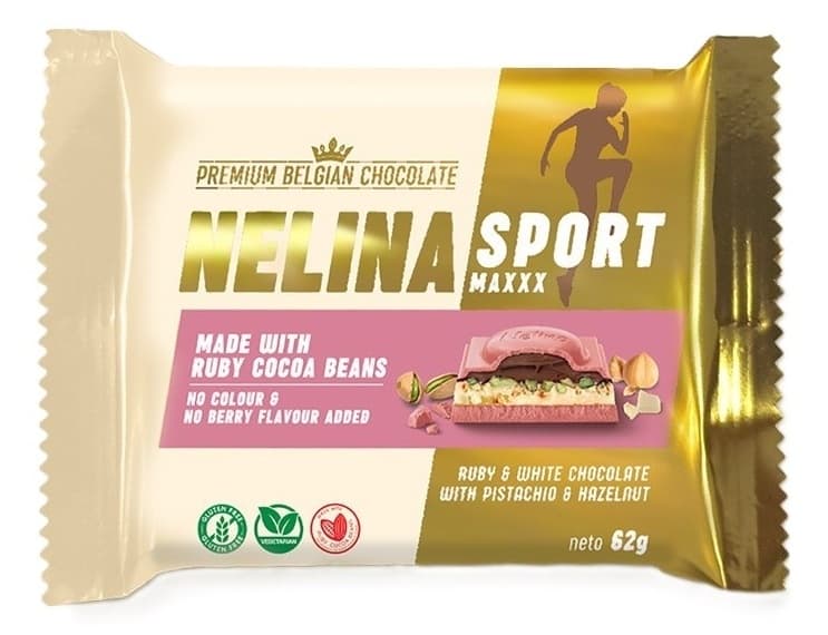 Cokolada sport jagoda Nelina 55g-slika