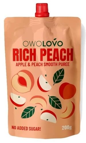 OWOLOVO voćni pire breskva 200g-slika