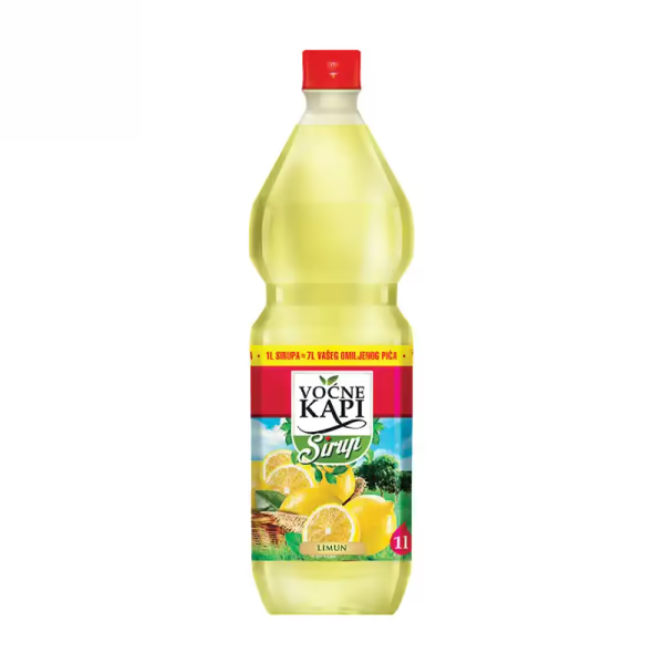 SIRUP VOĆNE KAPI LIMUN 1L PET-slika