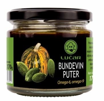 Bundevin puter LUČAR 170g-slika