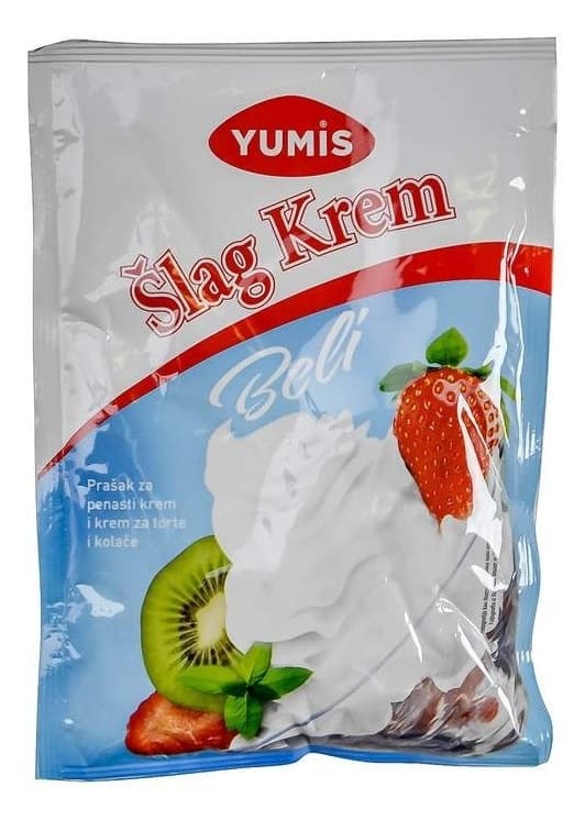 ŠLAG KREM BELI 100G YUMIS-slika