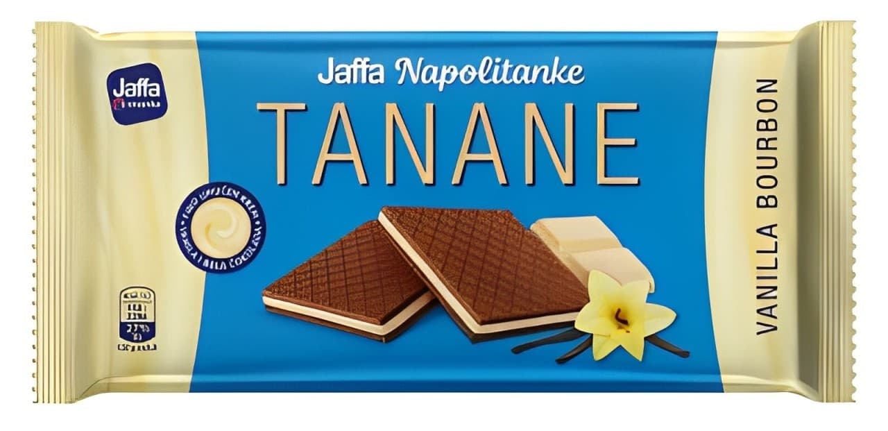 Napolitanke Tanane vanilla bourbon 125g-slika