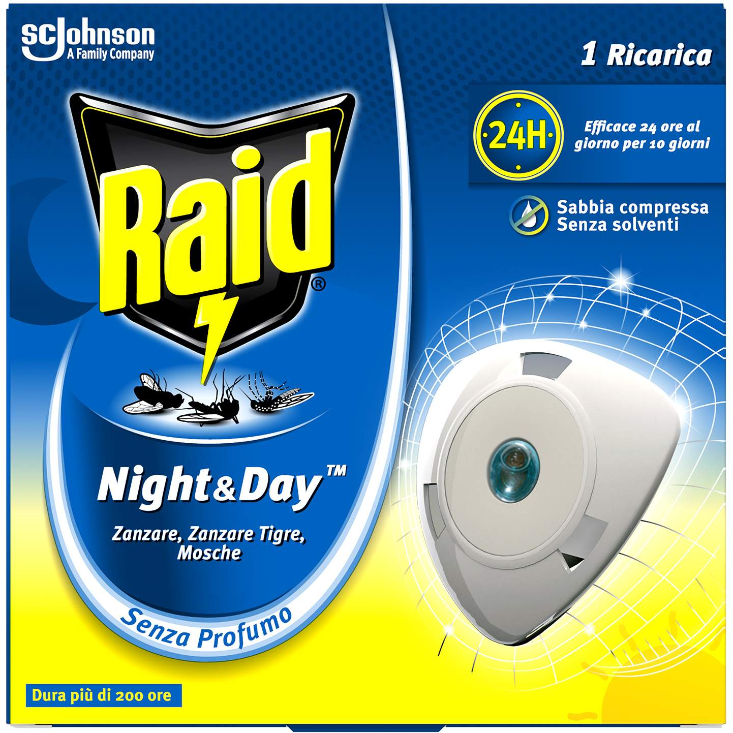 RAID dopuna za aparat protiv komaraca night & day 1kom -slika