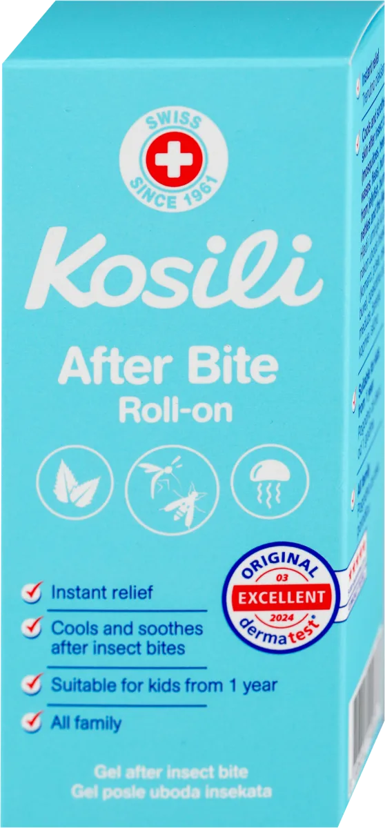 KOSILI after bite roll-on gel za negu kože nakon uboda komaraca 30ml-slika