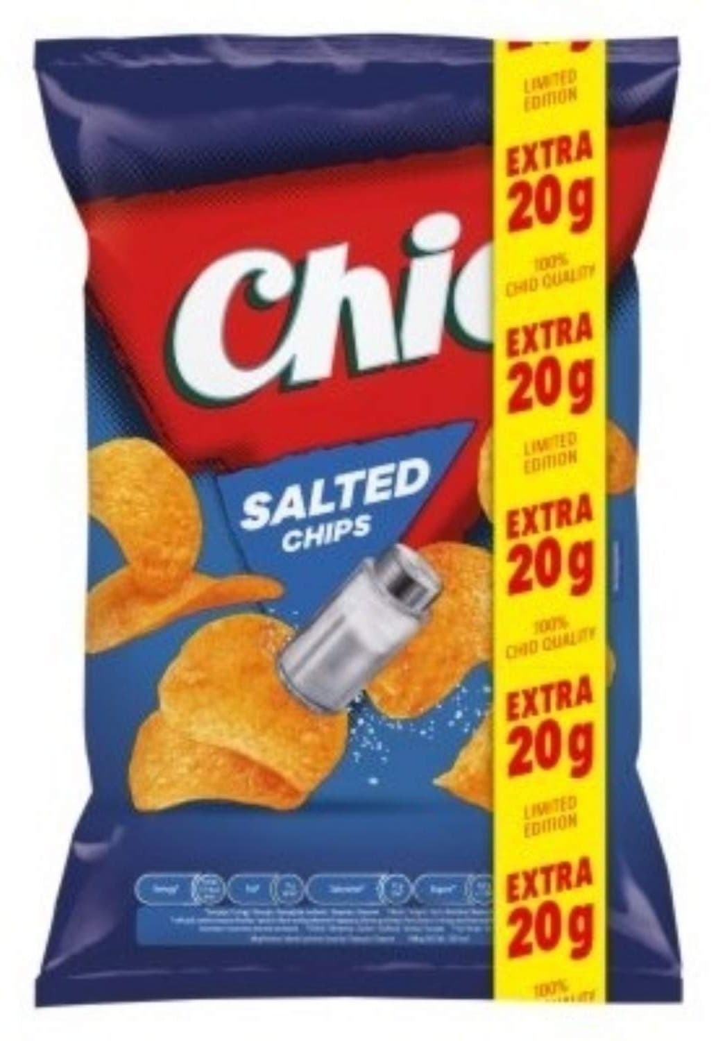 Cips slani Chio 130g+20g gratis-slika