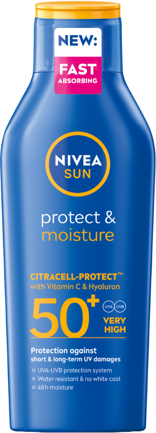 Losion za sunčanje NIVEA Protect & moisture SPF50+ 400ml-slika