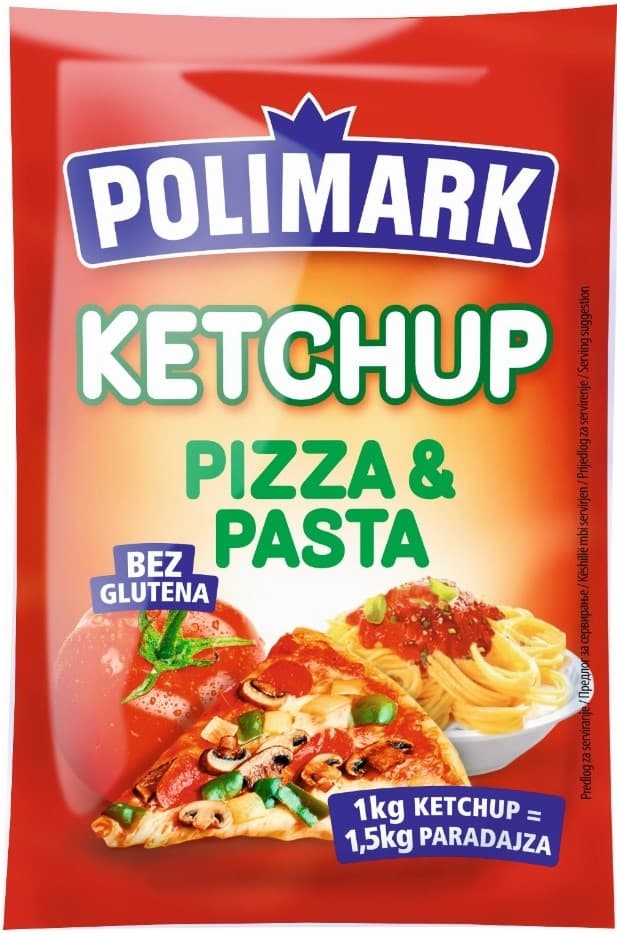 Kečap POLIMARK pizza kesica 90g-slika