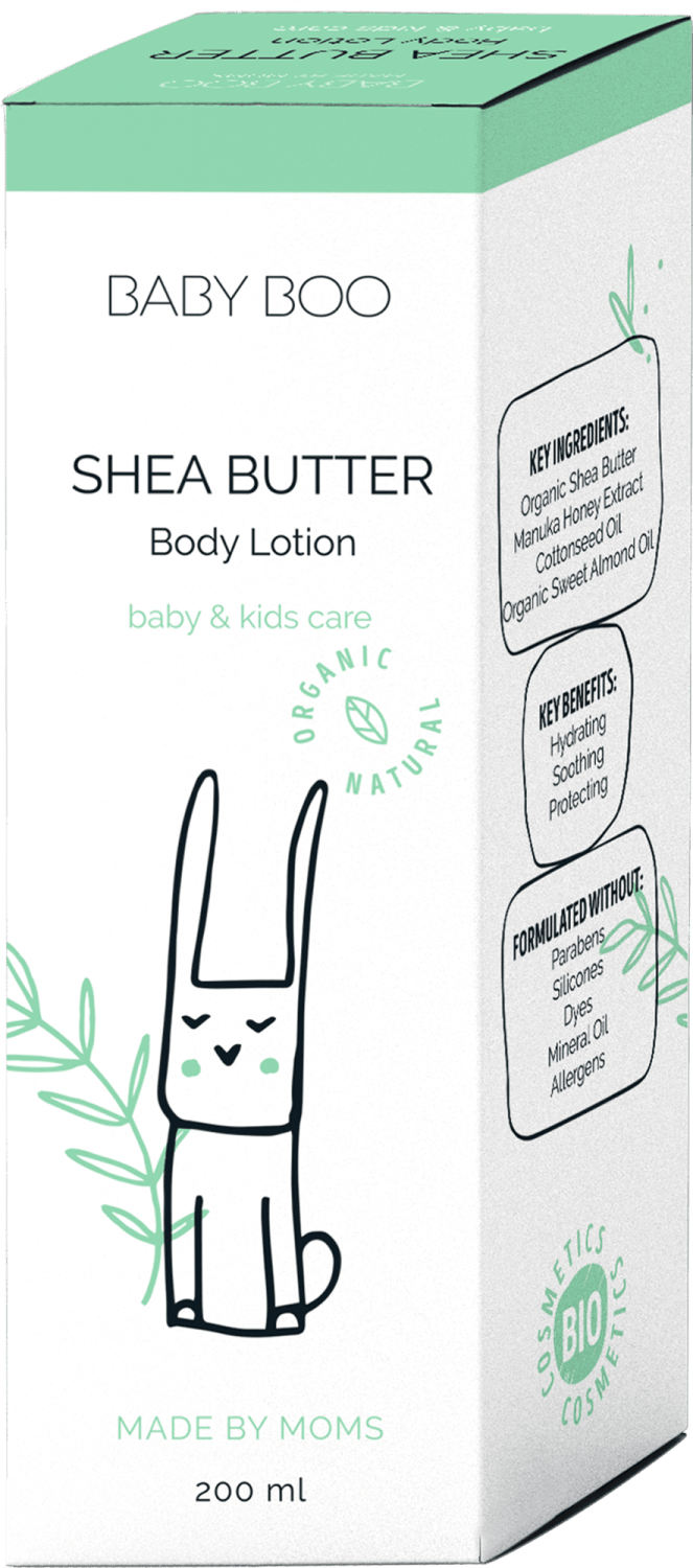 LOSION TELO SHEA BUT 200ML BABY BOO-slika