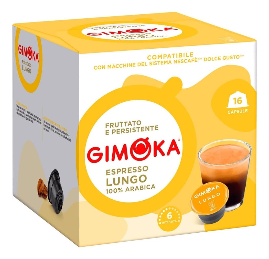 Kapsule GIMOKA Lungo espresso 16kom-slika