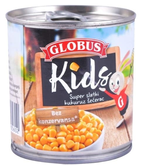 Kukuruz sec.Kids.ext.sl.Globus 150g-slika