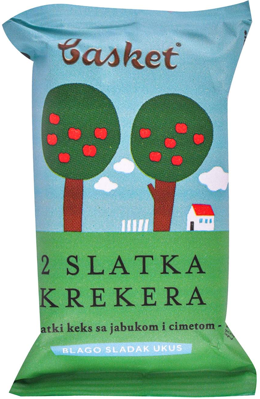 Slatki keks sa jabukom i cimetom 25g-slika