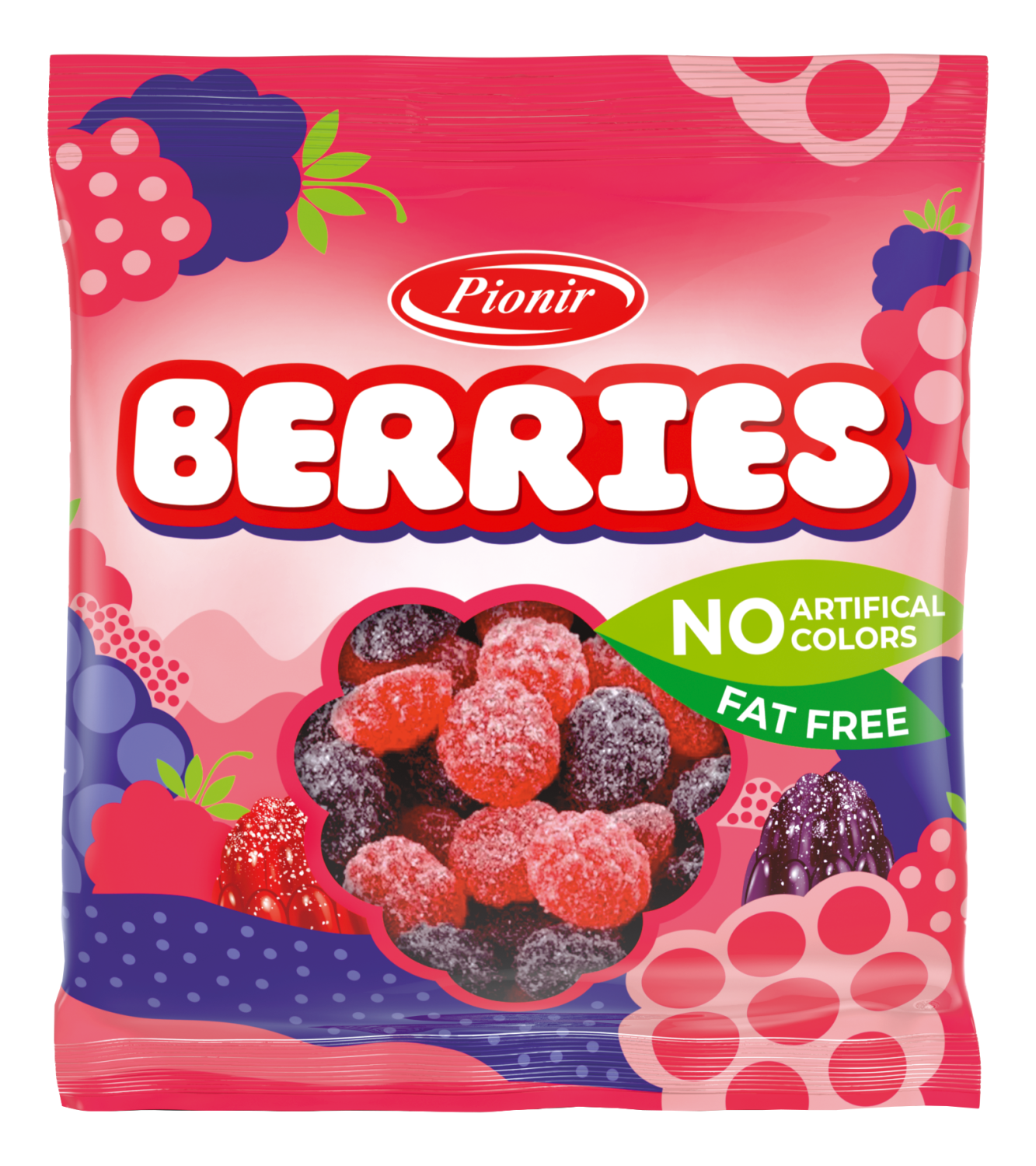 Bombone gumene Berries Pionir 100g-slika