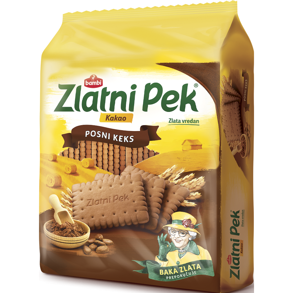 KEKS KAKAO 630G ZLATNI PEK-slika