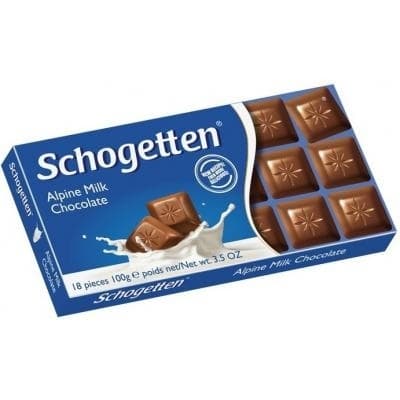 Cokolada mlecna Schogetten 100g-slika