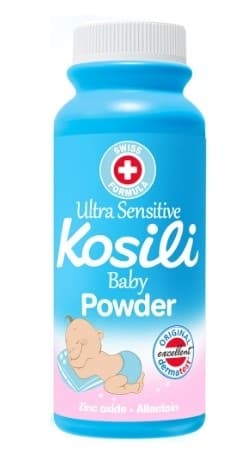 Puder Kosili bebi plavi 100g-slika