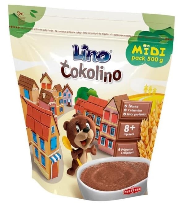 Cokolino decija hrana Lino 500g-slika