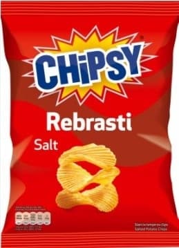 Cips slani rebrasti XXL Chipsy 140g-slika