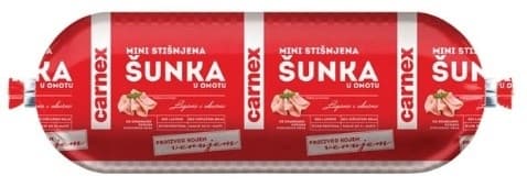 Mini stisnjena sunka u omotu Carnex 350g-slika