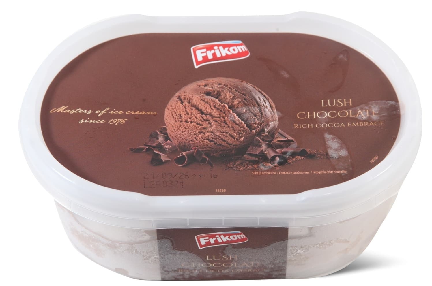 Sladoled lush chocolate 900ml-slika