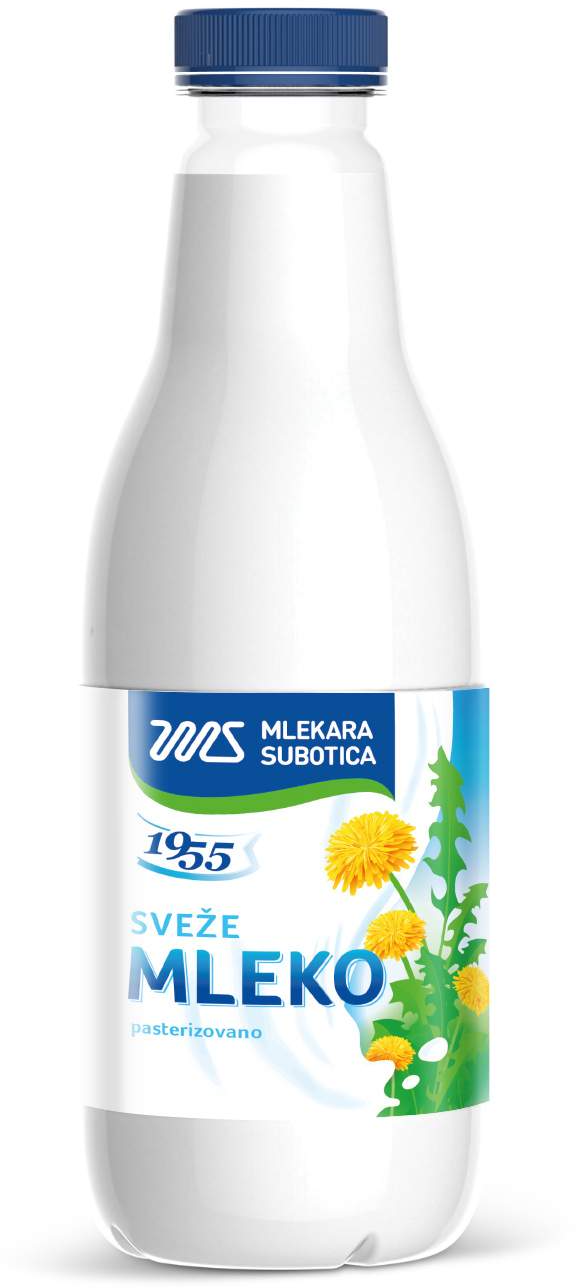 Sveze mleko 2%mm Ml.Subotica 968ml PET-slika