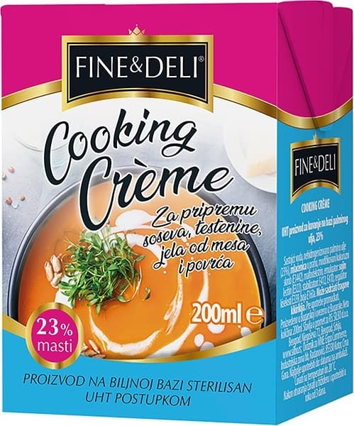 KREM ZA KUVANJE 23% M.M. 0.2L FINE&DELI-slika