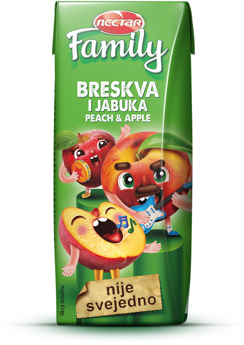 Sok breskva Family Nectar 0,2l-slika