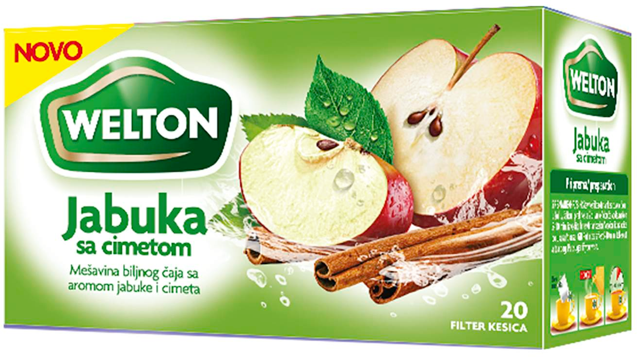 ČAJ JABUKA SA CIMETOM 44G WELTON-slika