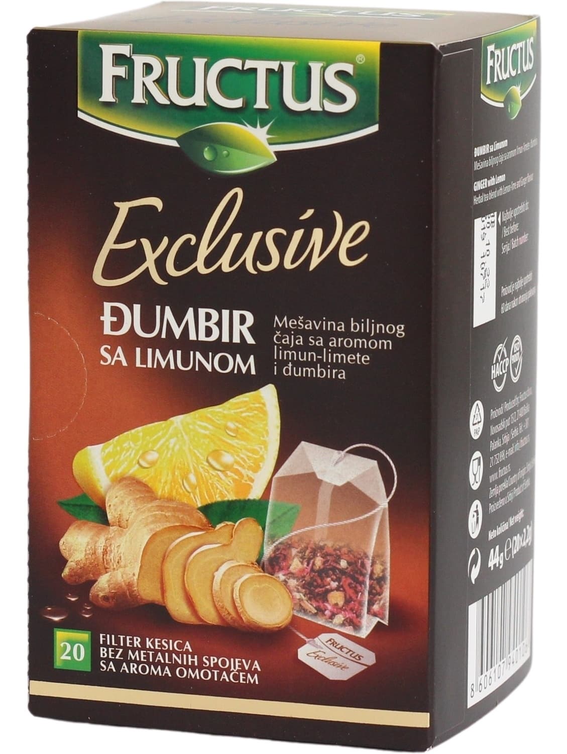 Caj djumbir sa limunom Fructus 44g-slika