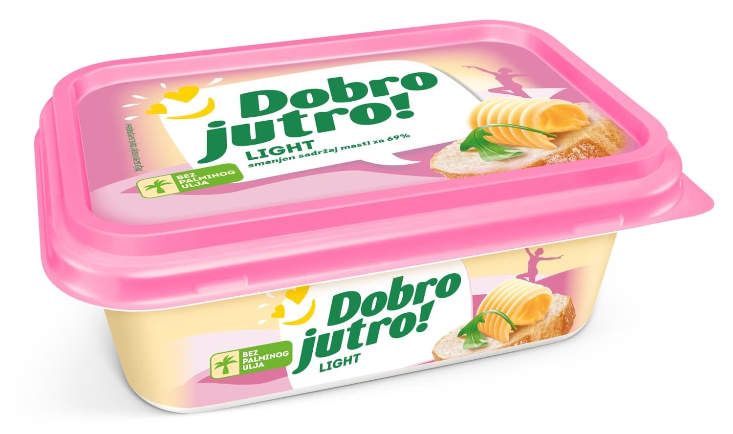 MARGARIN LIGHT 250G DOBRO JUTRO-slika