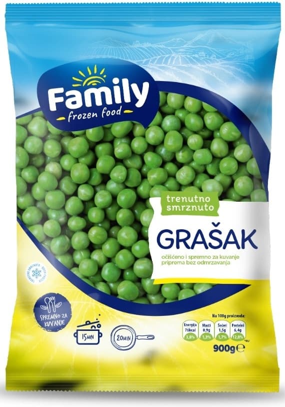 GRAŠAK SMRZ 900G FAMILY-slika