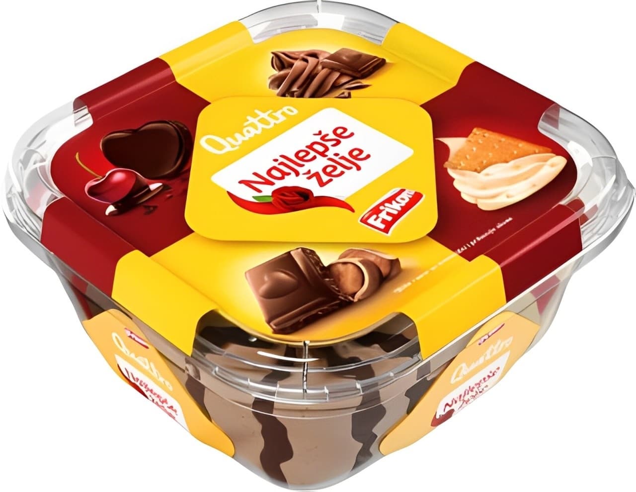 Sladoled Quattro Najlepse zelje 1500ml-slika